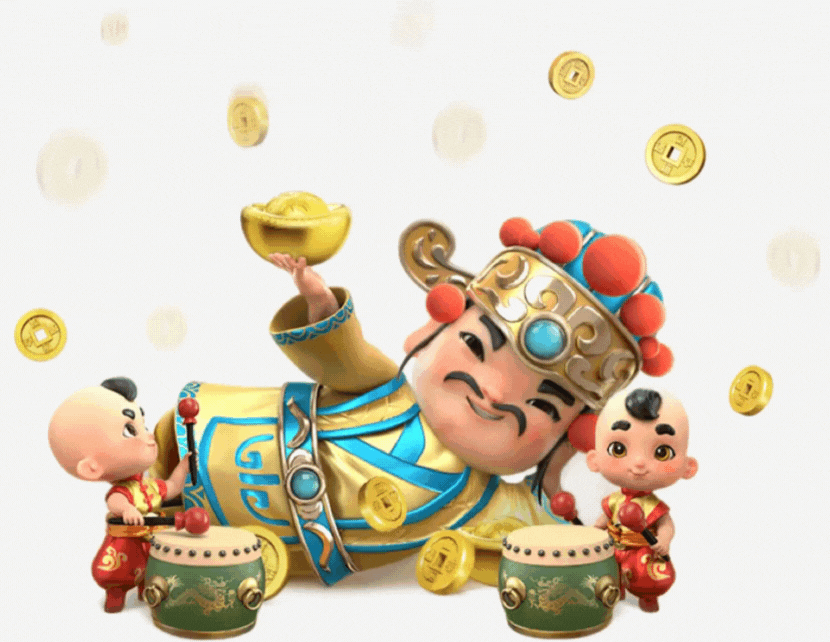 麻将胡了公告主题动图